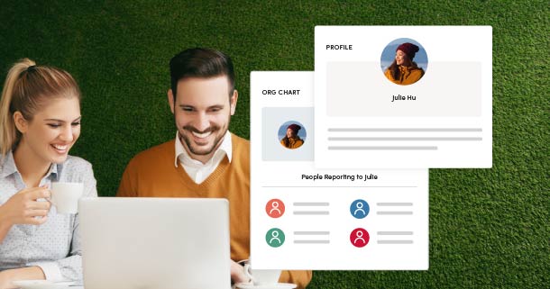 people looking at intranet