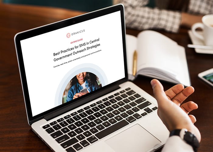 A person reading the 